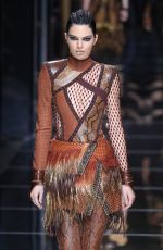 KENDALL JENNER at Balmain Fashion Show at Paris Fashion Week 03/02/2017