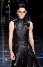 KENDALL JENNER at Balmain Fashion Show at Paris Fashion Week 03/02/2017