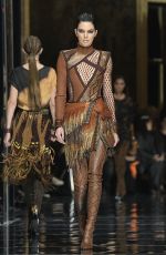 KENDALL JENNER at Balmain Fashion Show at Paris Fashion Week 03/02/2017