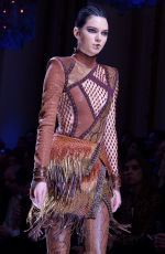 KENDALL JENNER at Balmain Fashion Show at Paris Fashion Week 03/02/2017