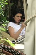 KENDALL JENNER at Chateau Marmont in West Hollywood 03/17/2017