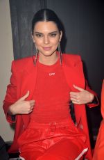 KENDALL JENNER at Off-white Fashion Show at Paris Fashion Week 03/02/2017