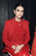 KENDALL JENNER at Off-white Fashion Show at Paris Fashion Week 03/02/2017