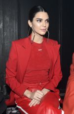 KENDALL JENNER at Off-white Fashion Show at Paris Fashion Week 03/02/2017