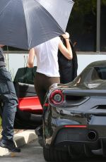 KENDALL JENNER Leaves a Studio in Westlake Village 03/10/2017