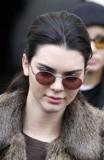 KENDALL JENNER Leaves Chanel Fashion Show at Paris Fashion Week 03/07/2017