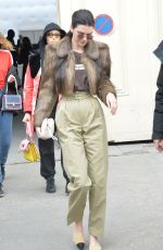 KENDALL JENNER Leaves Chanel Fashion Show at Paris Fashion Week 03/07/2017