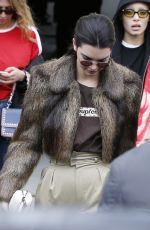 KENDALL JENNER Leaves Chanel Fashion Show at Paris Fashion Week 03/07/2017