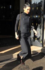KENDALL JENNER Leaves Her Hotel in Paris 03/02/2017