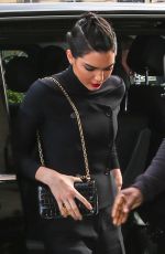 KENDALL JENNER Leaves Her Hotel in Paris 03/02/2017