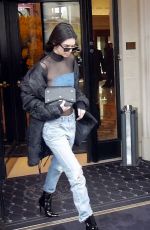 KENDALL JENNER Leaves Her Hotel in Paris 03/06/2017