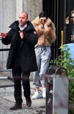 KENDALL JENNER Leaves Miu Miu Fashion Show in Paris 03/07/2017