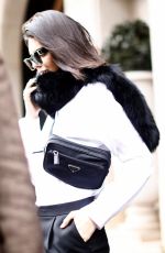 KENDALL JENNER Leaves the Four Seasons Hotel in Paris 02/28/2017