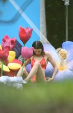 KENDALL JENNER on the Set of a Photoshoot in Miami 03/12/2017