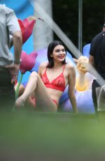 KENDALL JENNER on the Set of a Photoshoot in Miami 03/12/2017