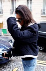 KENDALL JENNER Out and About in Paris 03/04/2017