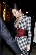 KENDALL JENNER Out in Paris 03/02/2017
