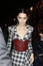 KENDALL JENNER Out in Paris 03/02/2017
