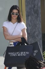 KENDALL JENNER Out Shopping in Los Angeles 03/17/2017