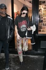 KENDALL JENNER Out Shopping in Paris 03/05/2017