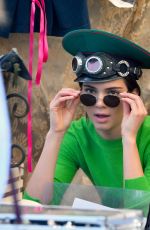 KENDALL JENNER Shopping at Flea Market in Los Angeles 03/26/2017