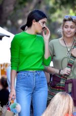 KENDALL JENNER Shopping at Flea Market in Los Angeles 03/26/2017