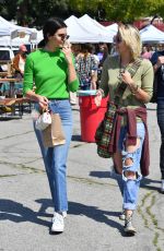 KENDALL JENNER Shopping at Flea Market in Los Angeles 03/26/2017