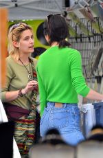 KENDALL JENNER Shopping at Flea Market in Los Angeles 03/26/2017
