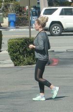KENDRA WILKINSON Leaves a Gym in Calabasas 03/01/2017