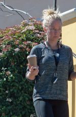 KENDRA WILKINSON Leaves a Gym in Calabasas 03/01/2017