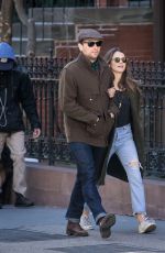 KERI RUSSELL and Matthew Rhys on Her 41st Birthday Out in Brooklyn 03/23/2017