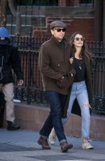 KERI RUSSELL and Matthew Rhys on Her 41st Birthday Out in Brooklyn 03/23/2017