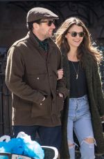 KERI RUSSELL and Matthew Rhys on Her 41st Birthday Out in Brooklyn 03/23/2017