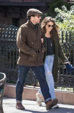 KERI RUSSELL and Matthew Rhys on Her 41st Birthday Out in Brooklyn 03/23/2017