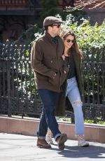 KERI RUSSELL and Matthew Rhys on Her 41st Birthday Out in Brooklyn 03/23/2017