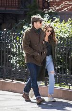 KERI RUSSELL and Matthew Rhys on Her 41st Birthday Out in Brooklyn 03/23/2017