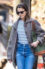 KERI RUSSELL Out in New York 03/06/2017