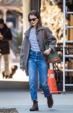 KERI RUSSELL Out in New York 03/06/2017