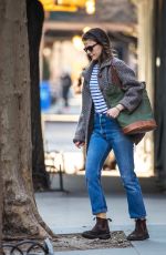KERI RUSSELL Out in New York 03/06/2017