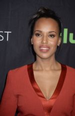 KERRY WASHINGTON at Scandal Panel at Paleyfest in Los Angeles 03/26/2017