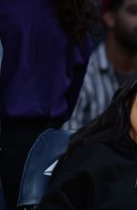 KHLOE and KOURTNEY KARDASHIAN at LA Lakers vs Cavaliers Game 03/19/2017