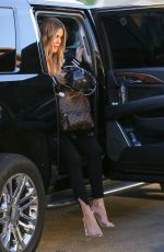 KHLOE KARDASHIAN Arrives at an Arcade in Los Angeles 03/29/2017