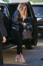 KHLOE KARDASHIAN Arrives at an Arcade in Los Angeles 03/29/2017
