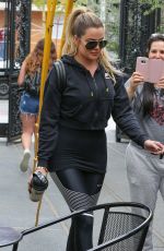 KHLOE KARDASHIAN at an Event for Cycle House in West Hollywood 03/25/2017