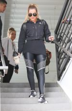 KHLOE KARDASHIAN at an Event for Cycle House in West Hollywood 03/25/2017