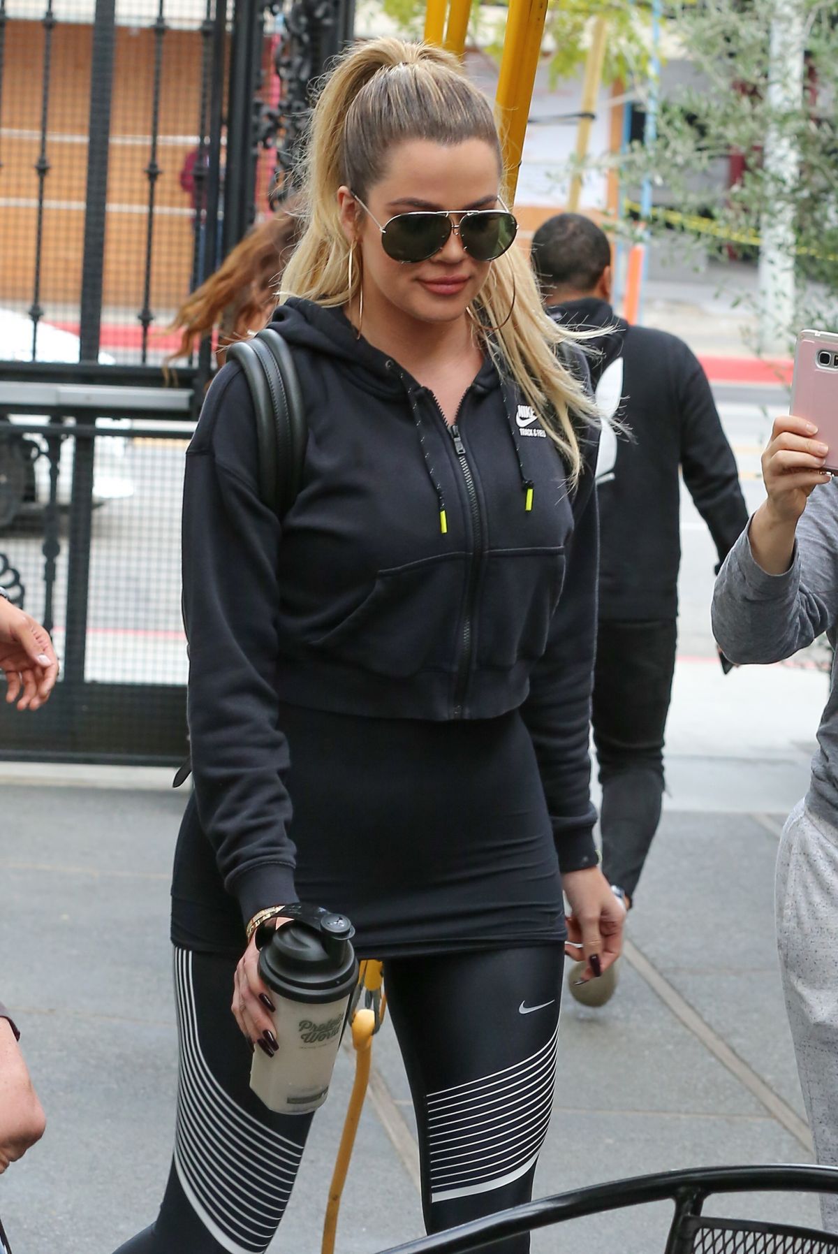 KHLOE KARDASHIAN at an Event for Cycle House in West Hollywood 03/25 ...