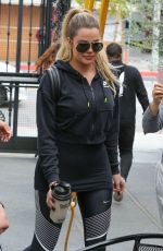 KHLOE KARDASHIAN at an Event for Cycle House in West Hollywood 03/25/2017