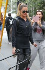 KHLOE KARDASHIAN at an Event for Cycle House in West Hollywood 03/25/2017
