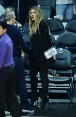 KHLOE KARDASHIAN at LA Clippers vs Cavaliers Game 03/18/2017