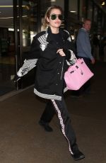 KHLOE KARDASHIAN at LAX Airport in Los Angeles 03/17/2017